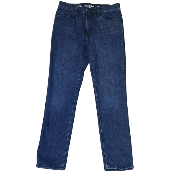 Goodfellow and Co Blue Straight Jeans Classic - Picture 1 of 3